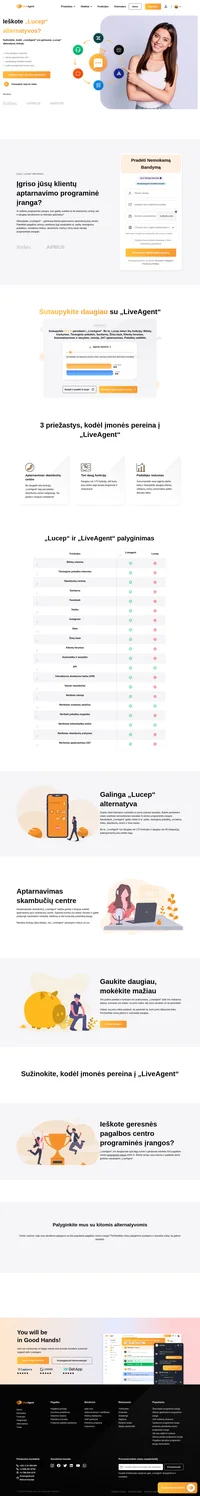 Pakelkite pagalbos centrą į aukštesnį lygį naudodami el. paštą, tiesioginius pokalbius, socialinius tinklus, skambučių centrą ir žinių bazę vienoje programinėje įrangoje.
