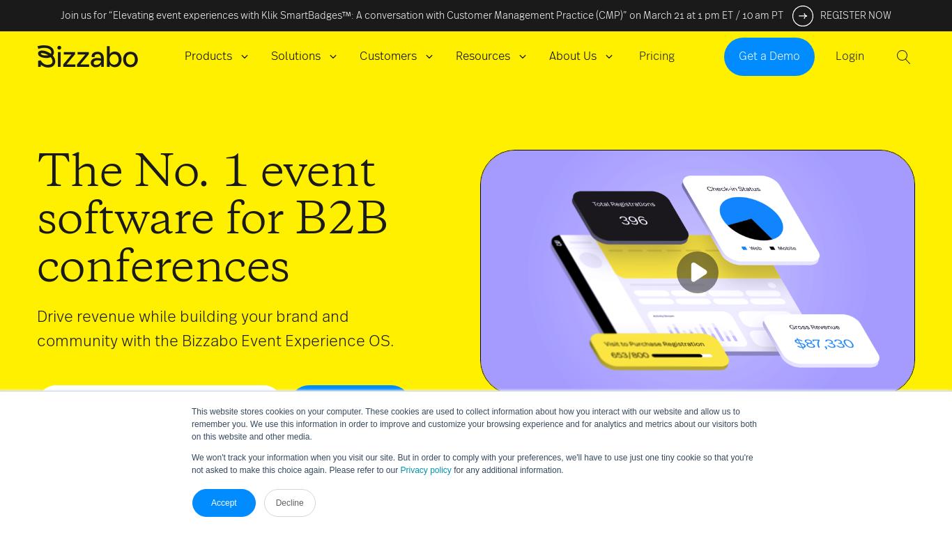 Elevate your conferences with Bizzabo's Event Experience OS — an all-in-one event management platform ✨ Revolutionize events: Try Bizzabo now!