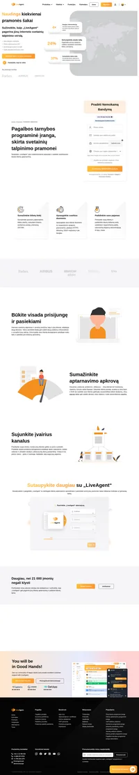 Ar klientams, naudojantiems jūsų svetainės talpinimo paslaugas, reikia geresnės pagalbos? Suteikite tai jiems su tinkama programine įranga. Išbandykite „LiveAgent“ 14 dienų nemokamai be jokių išankstinių įsipareigojimų.