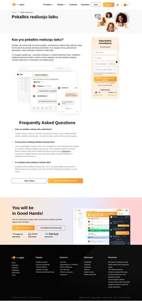 Pokalbis, dar žinomas kaip internetinis pokalbis, yra bendravimo realiuoju laiku internete, būdas. Yra daugybė pokalbių tipų.
