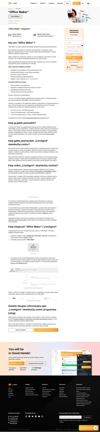 LiveAgent is a help desk software that connects multiple platforms into one interface. Check out all the available integrations right now.