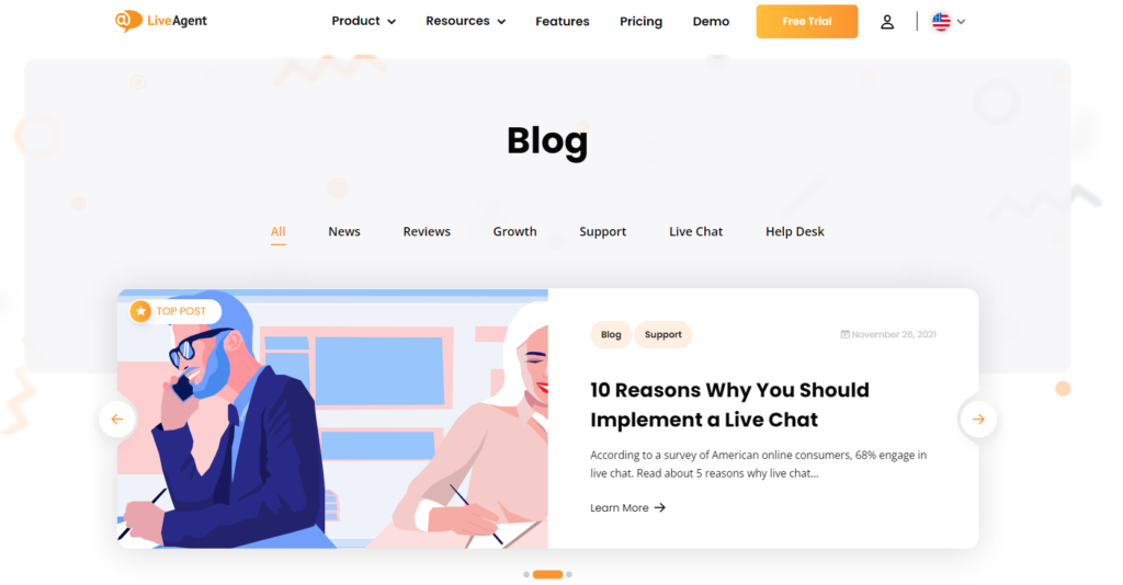 Visual elements example